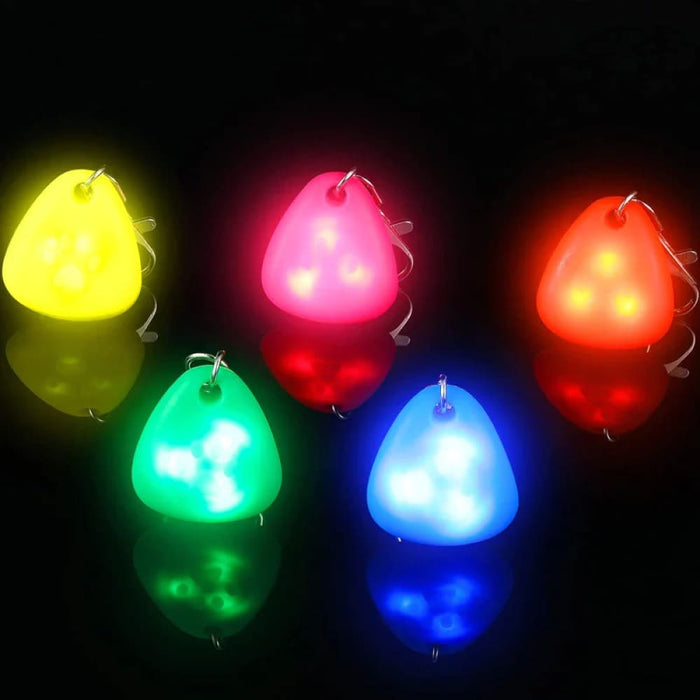 Led Dog Collar Pendant Waterproof 2 Flashing Modes Safety