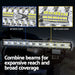 Led Driving Light 28 Inch Flood Spot Bar Lamp Offroad Truck