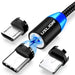 Led Magnetic Usb Cable For Iphone Android