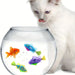 Led Swimming Robot Fish Bath Toy For Baby And Pet Cats