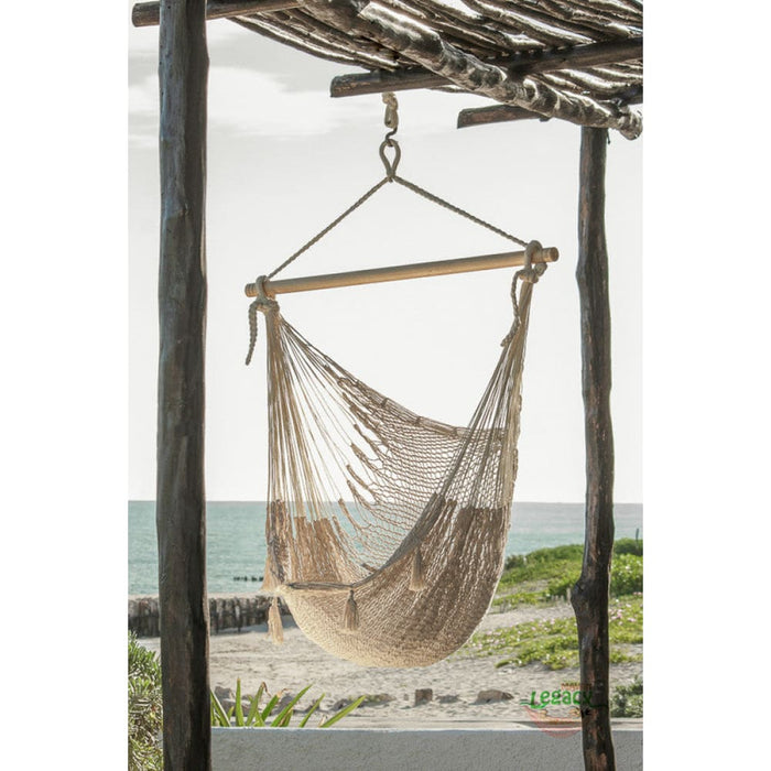 Legacy Extra Large Outdoor Cotton Mexican Hammock Chair