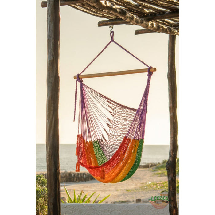 Legacy Extra Large Outdoor Cotton Mexican Hammock Chair