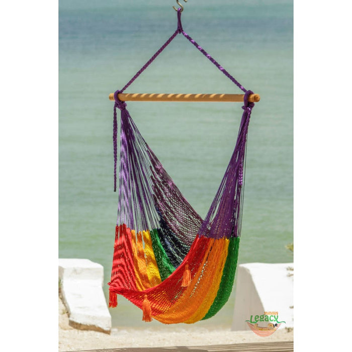 Legacy Extra Large Outdoor Cotton Mexican Hammock Chair