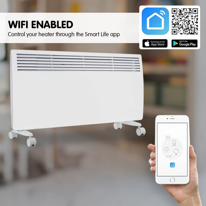 Levante Ndm-20wt 2000w Electric Panel Heater Wifi