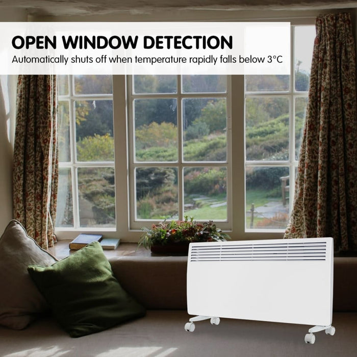 Levante Ndm-20wt 2000w Electric Panel Heater Wifi