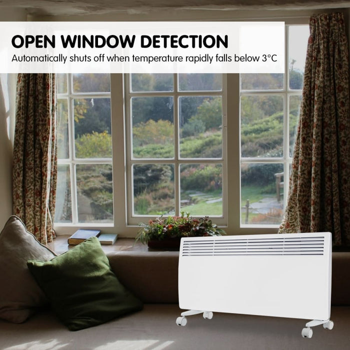 Levante Ndm-24wt 2400w Electric Panel Heater Wifi