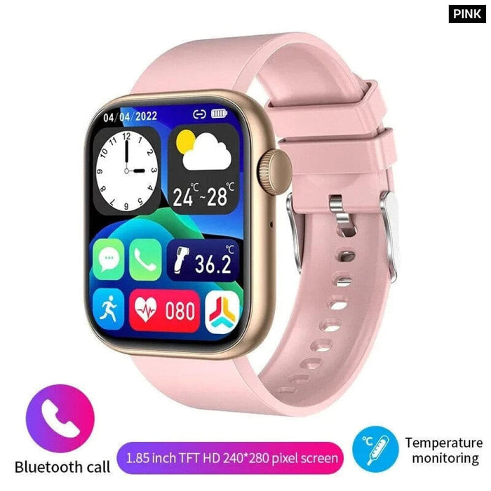 Lige Womens Smartwatch With Full Touch Screen Bluetooth