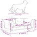 Dog Bed Light Grey 70x45x30 Cm Velvet Oionxp