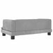 Dog Bed Light Grey 80x45x30 Cm Velvet Oionkp