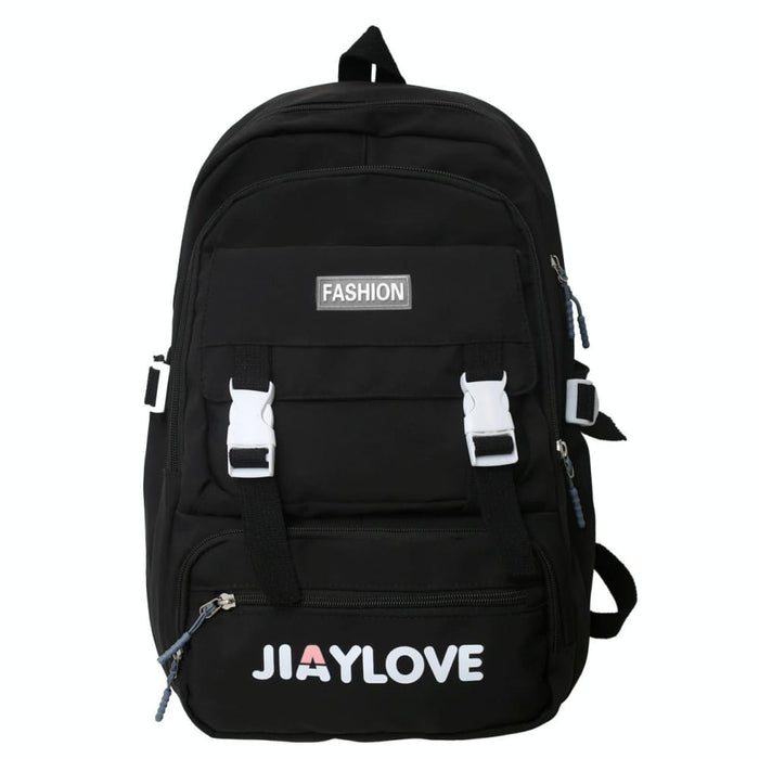 Lightweight Nylon School Backpack For Boys And Girls