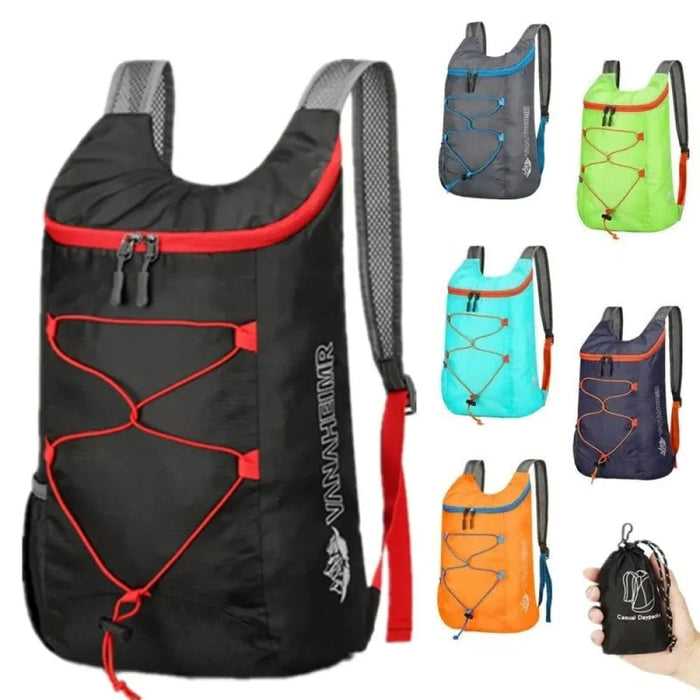 Lightweight Waterproof Nylon Backpack For Outdoor Activities