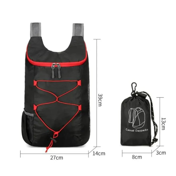 Lightweight Waterproof Nylon Backpack For Outdoor Activities