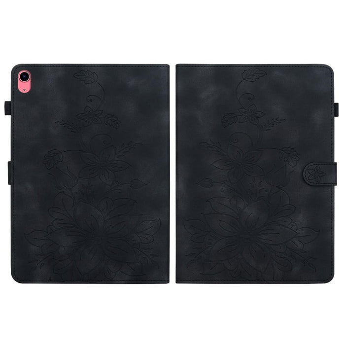 Lily Embossed Leather Smart Tablet Case