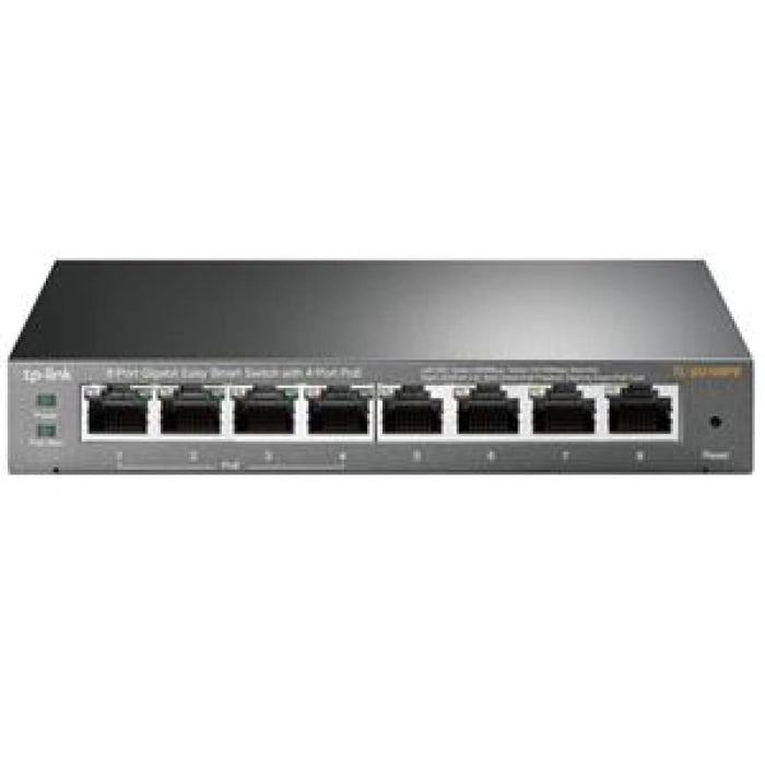 Tp-link Sg108pe 8 Port Gigabit Switch Easy Smart 4x Poe