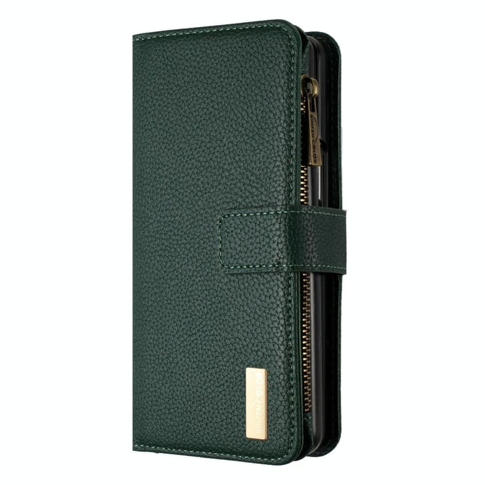 Litchi Texture Zip Wallets For Samsung Galaxy z Fold 4