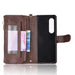 Litchi Texture Zipper Leather Phone Case