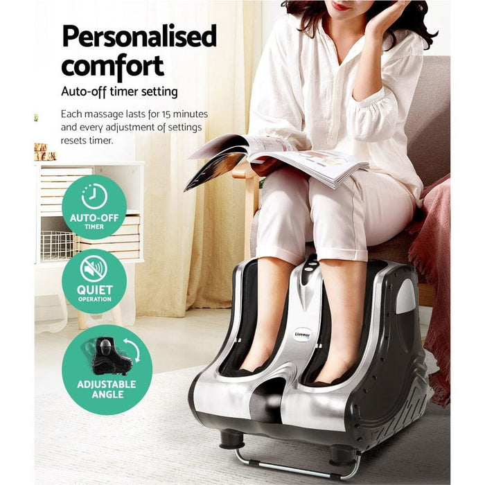 Livemor Foot Massager Ankle Calf Leg Massagers Shiatsu