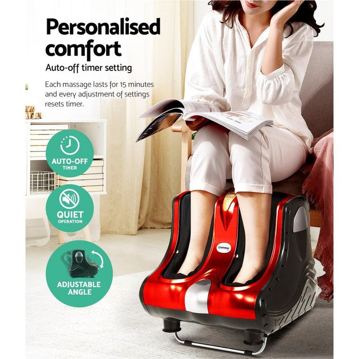 Livemor Foot Massager Shiatsu Ankle Calf Leg Massagers