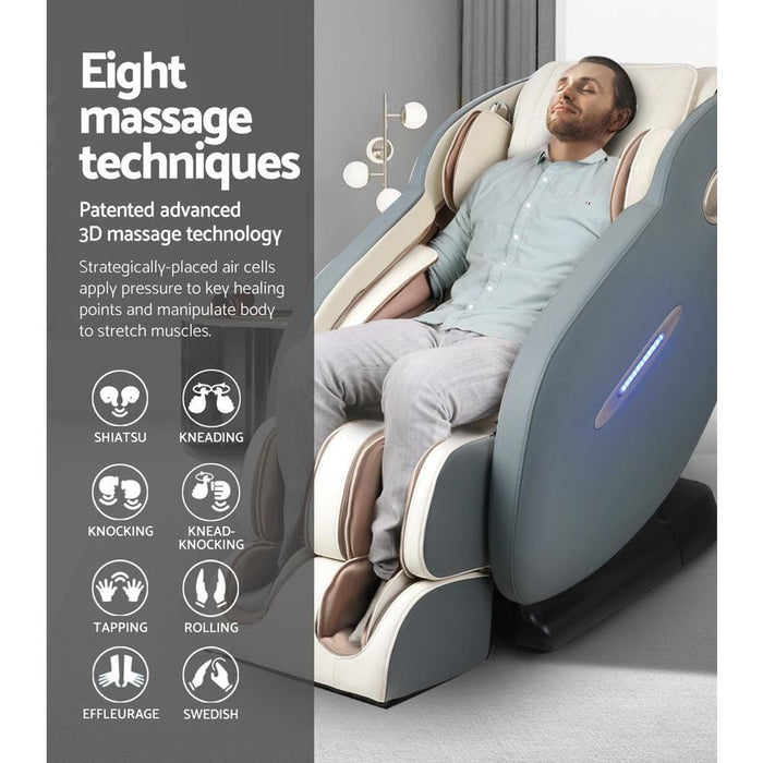 Livemor Recliner Electric Massage Chair With 8 Modes