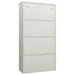 Locker Cabinet Light Grey 90x40x180 Cm Steel Ttpkio