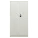 Locker Cabinet Light Grey 90x40x180 Cm Steel Ttpkio