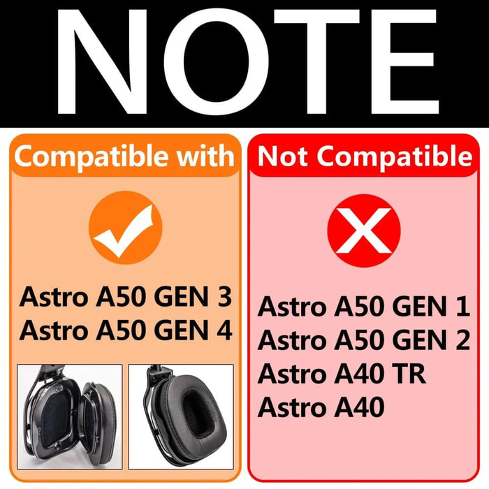 Logitech Astro A50 Gen 3 4 Headset Ear Pads