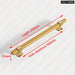 Long Aluminum Cabinet Handles For Furniture