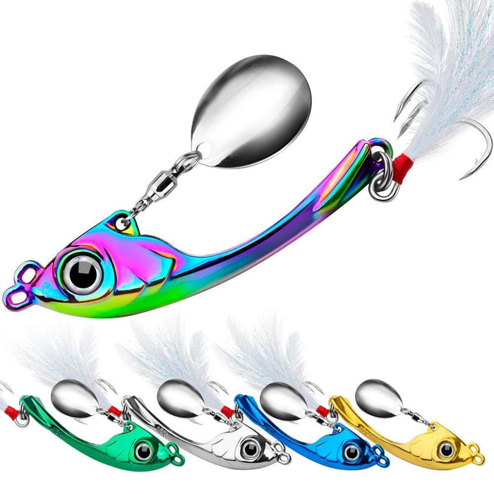 Long Casting Fishing Lures With Sequins And Vib Micro