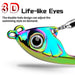 Long Casting Fishing Lures With Sequins And Vib Micro