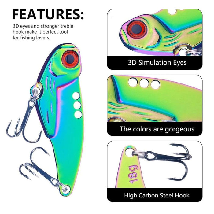 Long Distance Casting Sinker Lures For Ice Fishing 5g