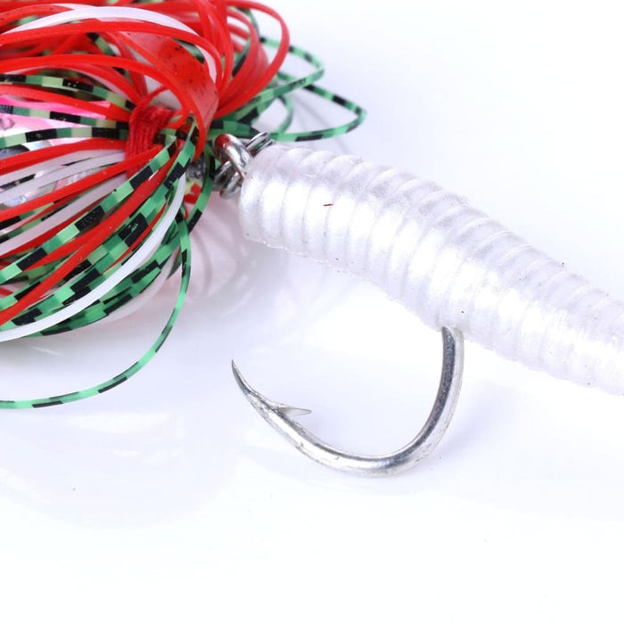 Long s Tassel Beard Sea Fishing Lead Bait Jig 20g 2