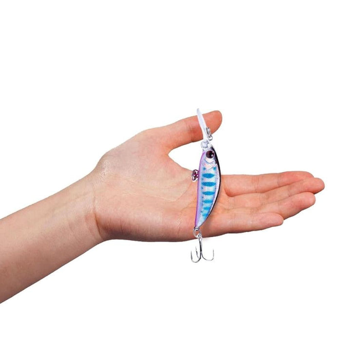 Long Throw Bionic Fishing Bait With Treble Hooks