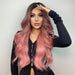 Long Wavy Pink Cosplay Wig