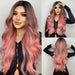 Long Wavy Pink Cosplay Wig