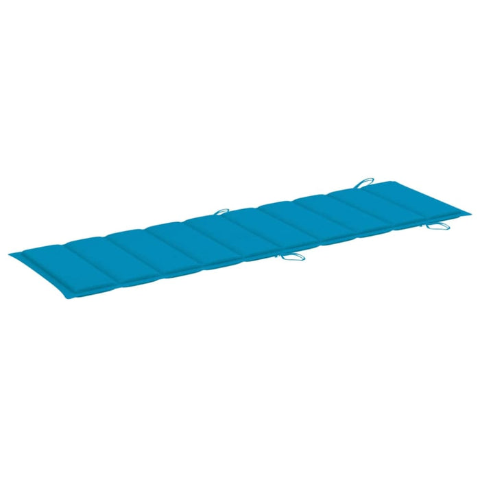 Sun Lounger Cushion Blue 186x58x3 Cm Toaolx