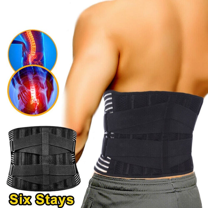 Lower Back Brace Lumbar Belt For Pain Relief Herniated Disc