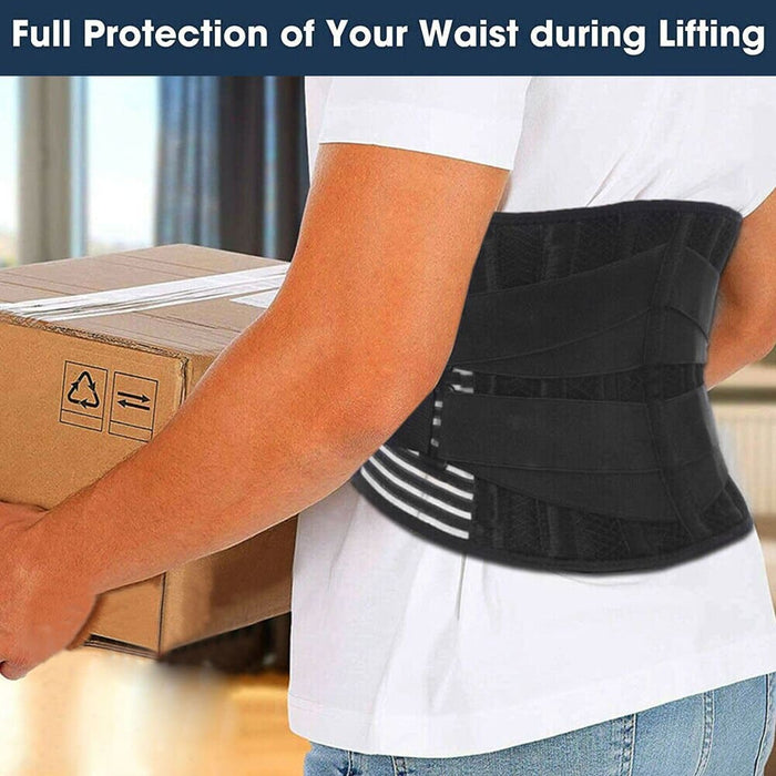 Lower Back Brace Lumbar Belt For Pain Relief Herniated Disc