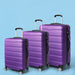 Luggage Suitcase Trolley 3pcs Set 20 24 28 Travel Packing