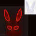 Luminous Bunny Mask Cosplay Long Ears Rabbit Girl’s