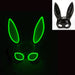 Luminous Bunny Mask Cosplay Long Ears Rabbit Girl’s