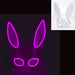 Luminous Bunny Mask Cosplay Long Ears Rabbit Girl’s