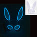 Luminous Bunny Mask Cosplay Long Ears Rabbit Girl’s