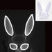 Luminous Bunny Mask Cosplay Long Ears Rabbit Girl’s