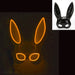 Luminous Bunny Mask Cosplay Long Ears Rabbit Girl’s