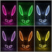 Luminous Bunny Mask Cosplay Long Ears Rabbit Girl’s