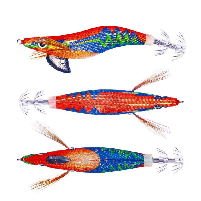 Luminous Electroplated Shrimp Squid Lures