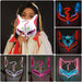 Luminous Japanese Neon Light Fox Mask Anime Cosplay Party