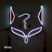 Luminous Japanese Neon Light Fox Mask Anime Cosplay Party