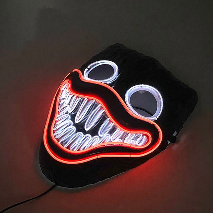 Luminous Led Neon Cosplay Movie Mask Glowing Masquerade