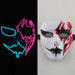 Luminous Party Mask Cosplay Japanese Anime Fox Horror Face